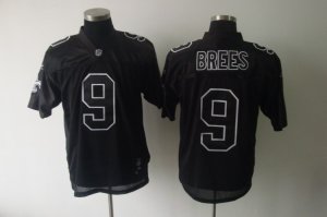nfl New Orleans Saints #9 drew brees black