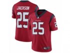 Mens Nike Houston Texans #25 Kareem Jackson Vapor Untouchable Limited Red Alternate NFL Jersey