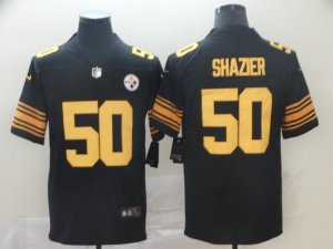 Nike Steelers #50 Ryan Shazier Black Color Rush Limited Jersey