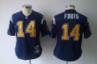women nfl san diego chargers #14 fouts blue[2011]
