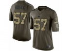 Mens Nike Indianapolis Colts #57 Jon Bostic Limited Green Salute to Service NFL Jersey