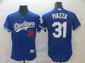 Dodgers #31 Mike Piazza Blue Flexbase Jersey