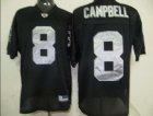 Okaland Raiders #8 Campbell Black