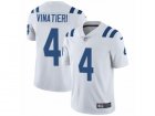 Mens Nike Indianapolis Colts #4 Adam Vinatieri Vapor Untouchable Limited White NFL Jersey