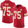 Mens Nike Kansas City Chiefs #75 Jah Reid Limited Red Rush NFL Jersey
