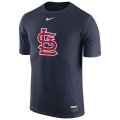 MLB Men's St. Louis Cardinals Nike Authentic Collection Legend T-Shirt - Navy