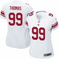 Women's Nike New York Giants #99 Robert Thomas Limited White NFL Jersey