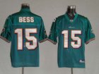 nfl miami dolphins #15 bess green
