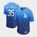 Dodgers #35 Cody Bellinger Blue Drift Fashion Jersey
