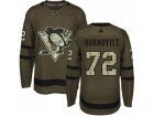 Adidas Pittsburgh Penguins #72 Patric Hornqvist Green Salute to Service Stitched NHL Jersey