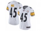 Women Nike Pittsburgh Steelers #45 Roosevelt Nix Vapor Untouchable Limited White NFL Jersey