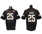 2016 PRO BOWL Nike Denver Broncos #25 Chris Harris Jr black jerseys(Elite)