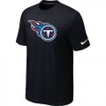 Nike Tennessee Titans Sideline Legend Authentic Logo T-Shirt Black