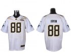 2016 Pro Bowl Nike Dallas Cowboys #88 Michael Irvin Black white jerseys(Elite)