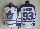 NHL Toronto Maple Leafs #93 Doug Gilmour white Throwback Fel Visking Shoulder Stitched jerseys