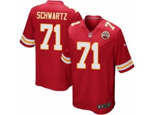 Nike Kansas City Chiefs #71 Mitchell Schwartz Game Red Team Color NFL Jersey