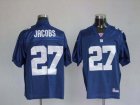 nfl new york giants #27 jacobs blue