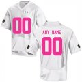 Notre Dame Fighting Irish White Mens Customized 2018 Breast Cancer Awareness College Football