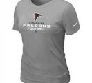 Women BAtlanta Falcons light grey T-Shirt