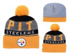 Steelers Team Logo Gold Knit Hat YD
