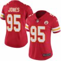 Women's Nike Kansas City Chiefs #95 Chris Jones Limited Red Rush NFL Jersey