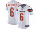 Women Nike Cleveland Browns #6 Cody Kessler Vapor Untouchable Limited White NFL Jersey