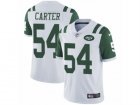 Mens Nike New York Jets #54 Bruce Carter Vapor Untouchable Limited White NFL Jersey