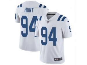 Mens Nike Indianapolis Colts #94 Margus Hunt Vapor Untouchable Limited White NFL Jersey