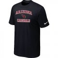 Arizona Cardinals Heart & Soul T-Shirt Black