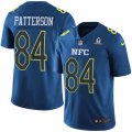 Mens Nike Minnesota Vikings #84 Cordarrelle Patterson Limited Blue 2017 Pro Bowl NFL Jersey