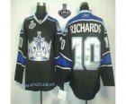 nhl jerseys los angeles kings #10 richards black-blue[2014 stanley cup]