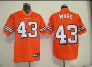 Cleveland Browns #43 Ward orange