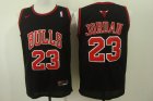 nba chicago bulls #23 Michael jordan Black 2016 Swingman Jersey