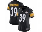 Women Nike Pittsburgh Steelers #39 Daimion Stafford Black Team Color Vapor Untouchable Limited Player NFL Jersey