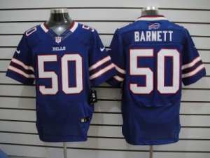 Nike NFL Buffalo Bills #50 Barnett Blue Jerseys(Elite)