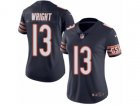 Women Nike Chicago Bears #13 Kendall Wright Vapor Untouchable Limited Navy Blue Team Color NFL Jersey