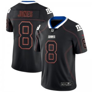 Nike Giants #8 Daniel Jones Black Shadow Legend Limited Jersey