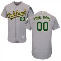 Oakland Athletics Gray Mens Customized Flexbase Jersey