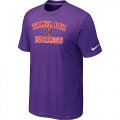 Tampa Bay Buccaneers Heart & Soul Purplel T-Shirt
