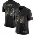 Nike Raiders #84 Antonio Brown Black Gold Vapor Untouchable
