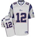nfl Youth New England Patriots #12 Tom Brady white