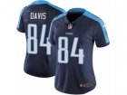 Women Nike Tennessee Titans #84 Corey Davis Vapor Untouchable Limited Navy Blue Alternate NFL Jersey