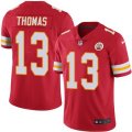 Nike Kansas City Chiefs #13 DeAnthony Thomas Red Mens Stitched NFL Limited Rush Jersey