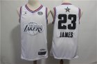 Lakers #23 Lebron James White 2019 NBA All-Star Game Jordan Brand Swingman Jersey