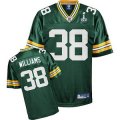 Green Bay Packers #38 Tramon Williams Super Bowl XLV Green