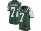 Mens Nike New York Jets #7 Chandler Catanzaro Vapor Untouchable Limited Green Team Color NFL Jersey