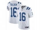 Mens Nike Indianapolis Colts #16 Scott Tolzien Vapor Untouchable Limited White NFL Jersey