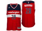 Men Washington Wizards #28 Ian Mahinmi Road Red New Swingman Jersey