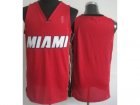nba Miami Heat Blank Red Jerseys(Revolution 30)