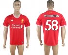 2017-18 Liverpool 58 WOODBURN Home Thailand Soccer Jersey